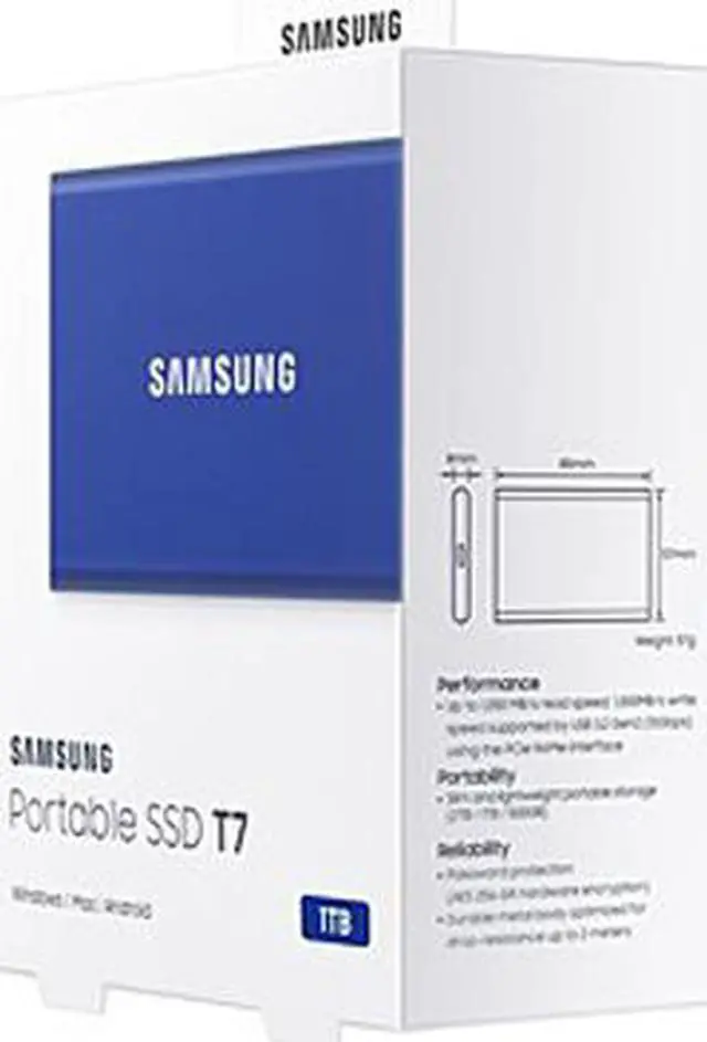 Alt view image 3 of 4 - PORTABLE SSD T7 1TB