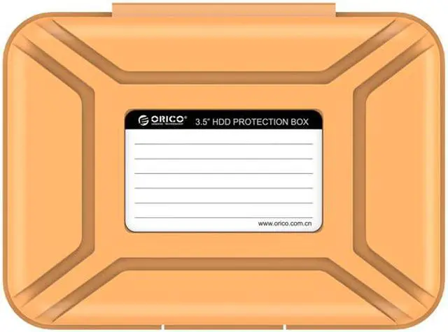 Alt view image 2 of 7 - ORICO Hard Drive Case for 3.5 Inch HDD/SSD 5 Packs Portable Hard Drive Carrying Protective Storage Box Anti-Static and Shockproof (Multicolor)