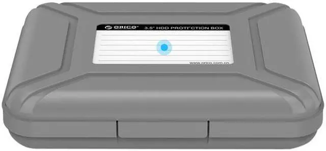 Alt view image 3 of 7 - ORICO Hard Drive Case for 3.5 Inch HDD/SSD 5 Packs Portable Hard Drive Carrying Protective Storage Box Anti-Static and Shockproof (Multicolor)