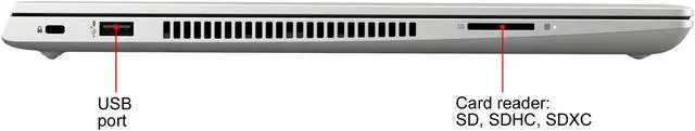 Alt view image 7 of 11 - HP Laptop ProBook 450 G7 Intel Core i7-10510U 8GB Memory 256 GB PCIe SSD Intel UHD Graphics 15.6" Non-Touch Screen Windows 10 Pro 64-bit 8WC05UT#ABA