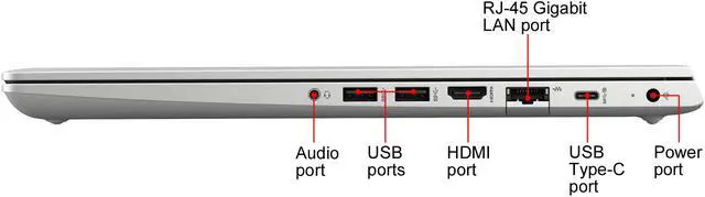 Alt view image 10 of 10 - HP Laptop ProBook 440 G7 Intel Core i7-10510U 8GB Memory 256 GB PCIe SSD Intel UHD Graphics 14.0" Non-Touch Screen Windows 10 Pro 64-bit 8WC36UT#ABA