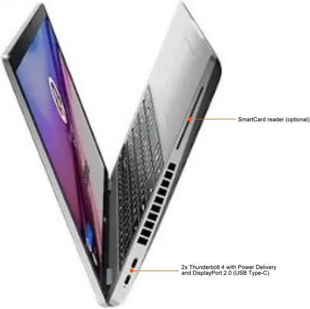 Alt view image 14 of 14 - Dell Latitude 5000 5421 14" Notebook - Full HD - 1920 x 1080 - Intel Core i5 (11th Gen) i5-11500H Hexa-core (6 Core) 2.90 GHz - 8 GB RAM - 256 GB SSD - Titan Gray Dull - Intel Chip - Windows 10 P