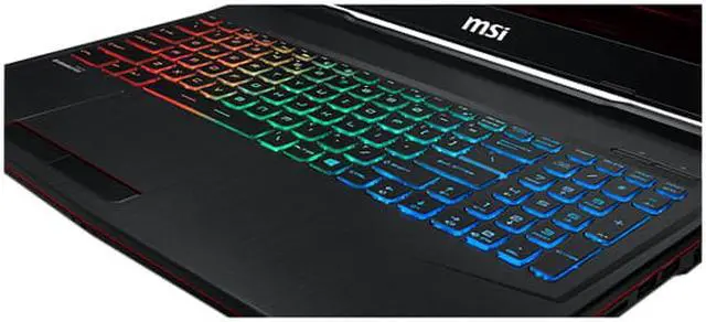 Alt view image 4 of 5 - MSI GP Series - 15.6" GeForce GTX 1050 Ti - Intel Core i7-8750H - 16GB Memory - 128 GB SSD - Windows 10 Home 64-Bit - Gaming Laptop - (GP63 8RD-048CA Leopard )