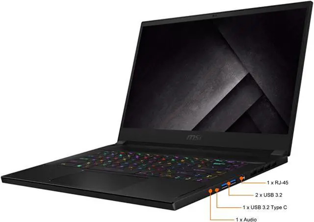Alt view image 4 of 8 - MSI GS66 Stealth 10SE-474CA FHD 1920 x 1080 15.6" Gaming Laptop Intel Core i7-10750H 2.6 GHz NVIDIA GeForce® RTX 2060 16 GB Memory RAM 1TB SSD Windows 10 VR Ready Bilingual - Black