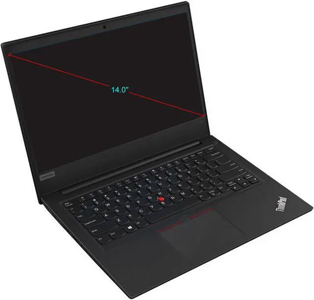Alt view image 2 of 6 - Lenovo Laptop ThinkPad E495 AMD Ryzen 5 3500U 8GB Memory 256 GB SSD AMD Radeon Vega 8 14.0" Non-Touch Screen Windows 10 Pro 64-bit 20NE0002US