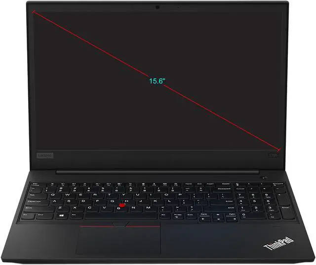 Alt view image 2 of 4 - Lenovo Laptop ThinkPad E595 AMD Ryzen 7 3700U 8GB Memory 256 GB SSD AMD Radeon RX Vega 10 15.6" Non-Touch Screen Windows 10 Pro 64-bit 20NF0018US
