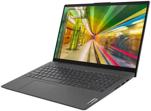Alt view image 2 of 9 - Lenovo Laptop IdeaPad 5 15IIL05 Intel Core i5-1035G1 8GB Memory 256 GB PCIe SSD Intel UHD Graphics 15.6" Non-Touch Screen Windows 10 Home 64-bit 81YK000SUS