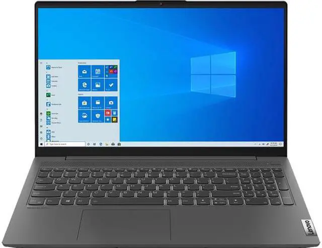 Main image of Lenovo Laptop IdeaPad 5 15IIL05 Intel Core i5-1035G1 8GB Memory 256 GB PCIe SSD Intel UHD Graphics 15.6" Non-Touch Screen Windows 10 Home 64-bit 81YK000SUS