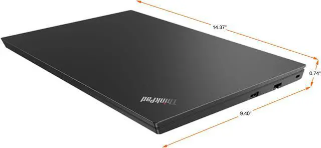 Alt view image 8 of 8 - Lenovo Laptop ThinkPad E15 G2 Intel Core i7-1165G7 16GB Memory 512 GB SSD Intel Iris Xe Graphics 15.6" Touch Screen Windows 10 Pro 64-bit 20TDS06700