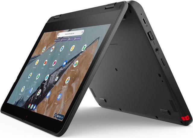 Alt view image 4 of 9 - Lenovo 300e Chromebook Gen 3 AMD Laptop, 11.6" IPS  LED , 3015Ce, AMD Radeon, 4GB, 32GB