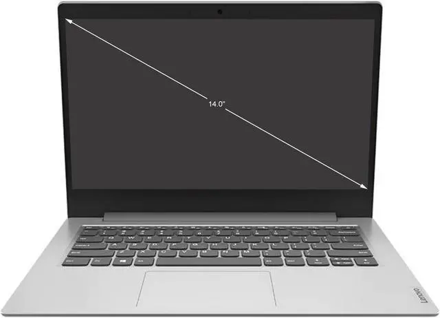 Alt view image 6 of 9 - Lenovo IdeaPad 1 14ADA05 14" Notebook - Full HD - 1920 x 1080 - AMD Athlon Silver 3050e Dual-core (2 Core) 1.40 GHz - 4 GB RAM - 128 GB SSD - Platinum Gray - AMD Chip - Windows 11 Home - 82GW009WUS