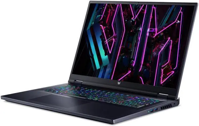 Alt view image 3 of 10 - Acer Gaming Predator Helios 18" Intel Core I7-13700HX - Nvidia GeForce RTX 4070 GPU -16G DDR5 1TB PCEI SSD MicroSD Memory Card Reader AX 6E Black W11 Home Gaming Laptop (PH18-71)