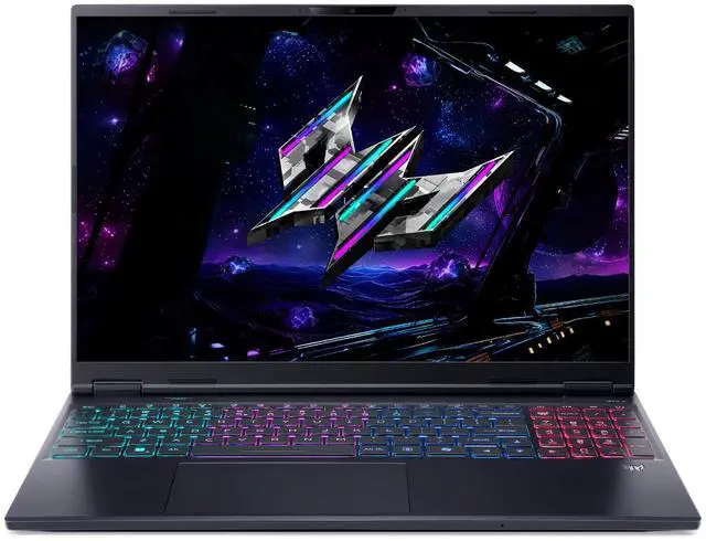 Main image of Acer - Predator Helios Neo 16S AI Gaming Laptop - 16" OLED 240Hz - Intel Core Ultra 9 - NVIDIA GeForce RTX 5070Ti 32GB 1TB - Obsidian Black