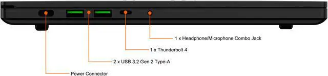 Alt view image 17 of 20 - Razer Blade 15 Advanced - 15.6" QHD 240 Hz - Intel Core i7-11800H - GeForce RTX 3060 Laptop GPU - 16GB Memory DDR4 3200 - 1TB PCIe SSD - Windows 10 Home 64-bit ()