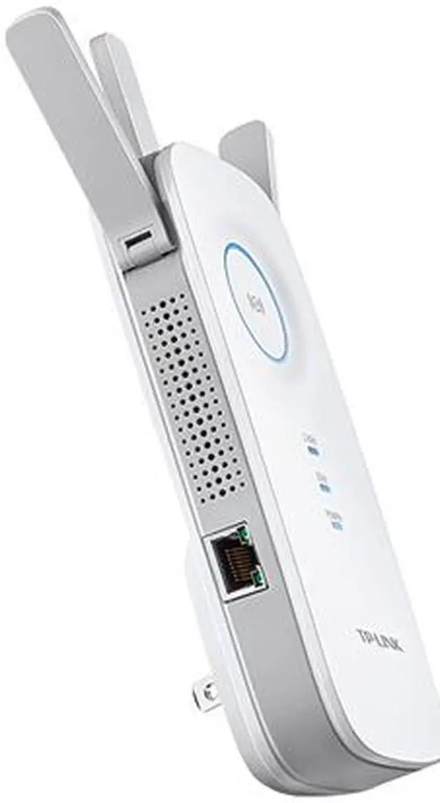 Alt view image 2 of 3 - TP-LINK RE450 AC1750 Wireless Dual Band Range Extender (Wall Plug)