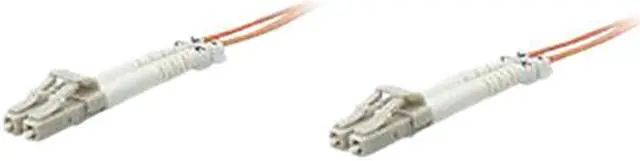 Alt view image 2 of 4 - Intellinet Fiber Optic Patch Cable, Duplex, Multimode, LC/SC, 62.5/125 µm, OM1, 1.0 m (3.0 ft.), Orange