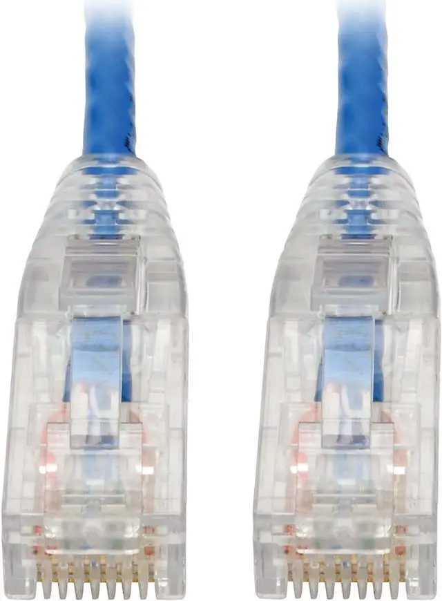 Main image of TRIPP LITE CONNECTIVITY N201-S8N-BL 8IN CAT6 GB SNAGLESS MOLDED
