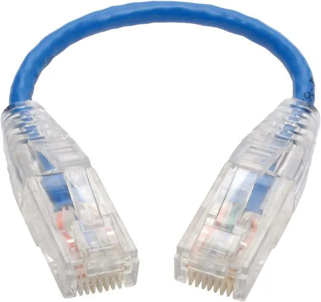 Alt view image 2 of 4 - TRIPP LITE CONNECTIVITY N201-S8N-BL 8IN CAT6 GB SNAGLESS MOLDED