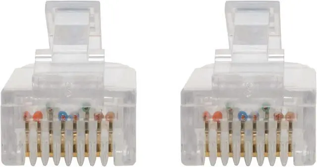 Alt view image 3 of 4 - TRIPP LITE CONNECTIVITY N201-S8N-BL 8IN CAT6 GB SNAGLESS MOLDED