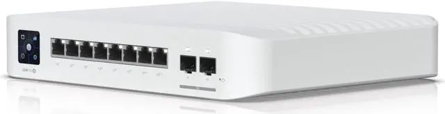 Main image of Ubiquiti Pro 8 PoE, 8-port Layer 3 PoE Switch ((USW-Pro-8-PoE) (120W))