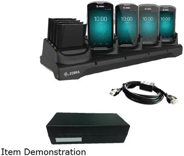 Main image of Zebra CRD-TC51-5SC4B-01 5-Slot Charge-Only ShareCradle with Spare Battery Charging Slot Kit