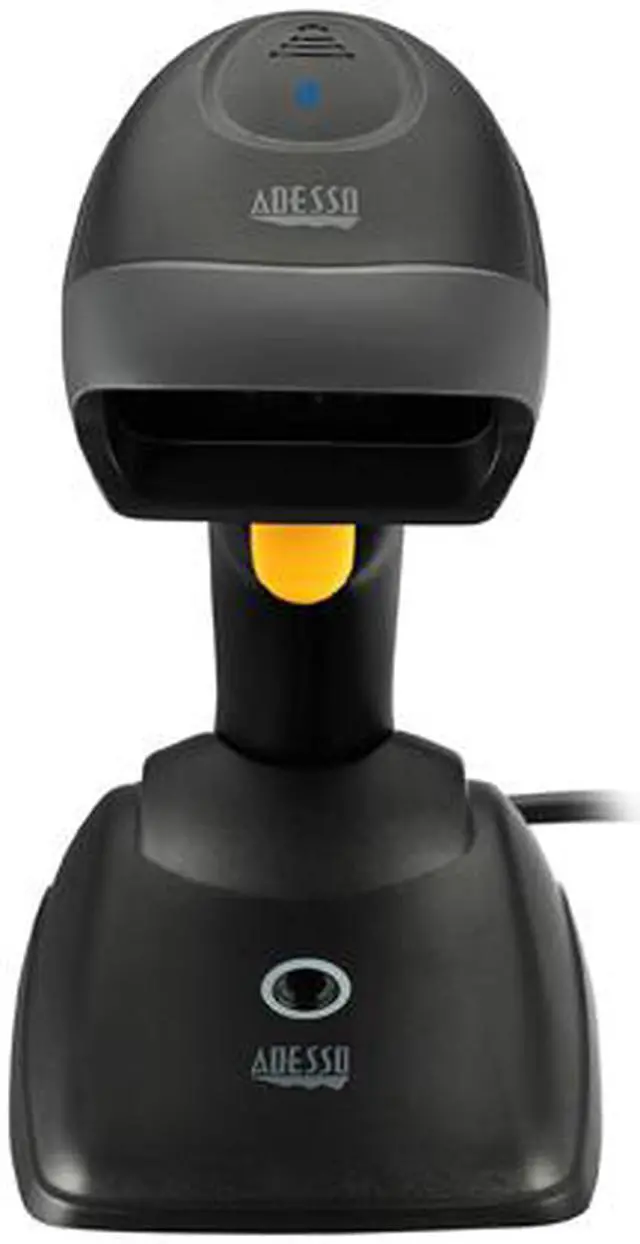 Alt view image 2 of 10 - Adesso Spill Resistant Wireless Antimicrobial 2D Barcode Scanner