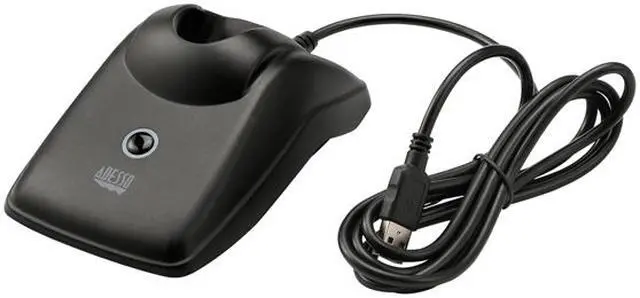 Alt view image 9 of 10 - Adesso Spill Resistant Wireless Antimicrobial 2D Barcode Scanner