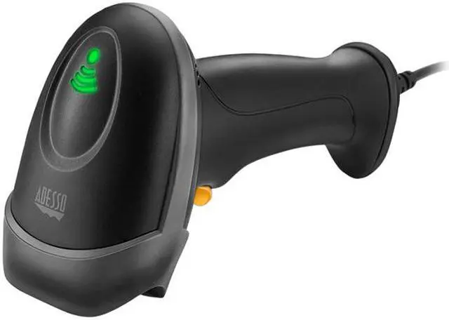 Alt view image 4 of 6 - Adesso NuScan 2500TU Heavy Duty Long Range Handheld 1D/2D Barcode Scanner, USB, Spill Resistant, Antimicrobial, Drop Protection - NUSCAN2500TU