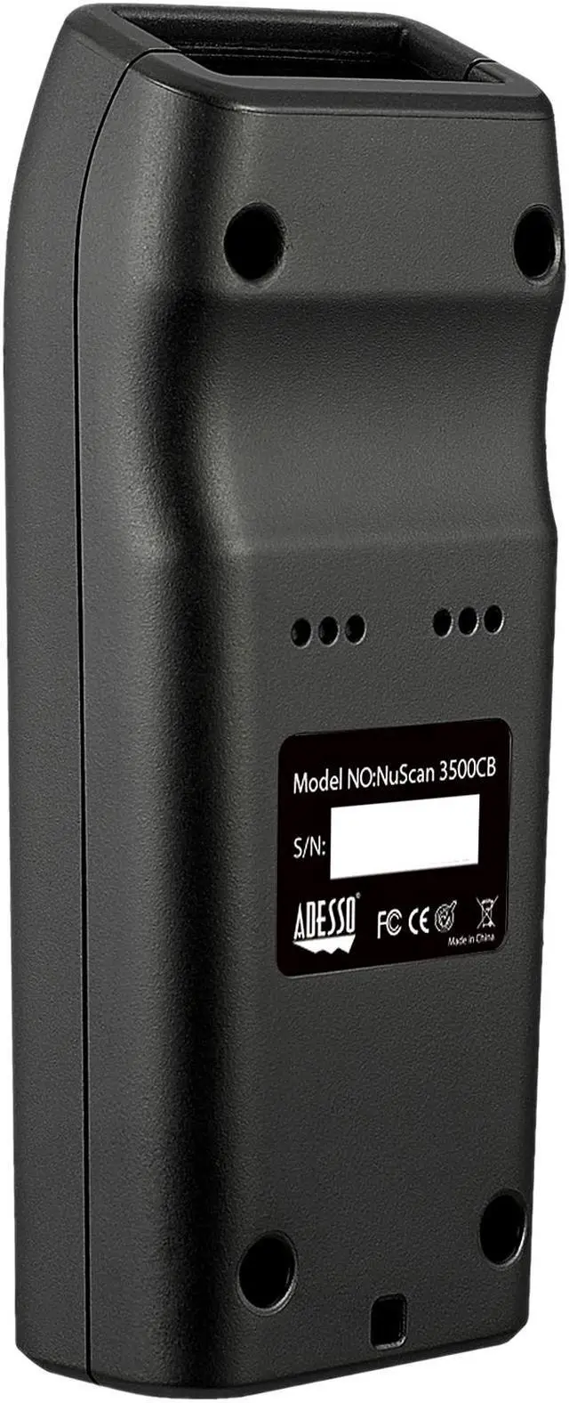 Alt view image 4 of 7 - Adesso NuScan 3500TB Portable Pocket Size Bluetooth Long Range 1D/2D Barcode Scanner w/ Detachable Magnetic Cable, IP66 Waterproof, Antimicrobial, Drop Protection - NUSCAN3500TB
