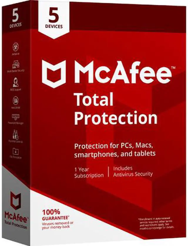 Main image of McAfee Total Protection 2018 - 5 Device