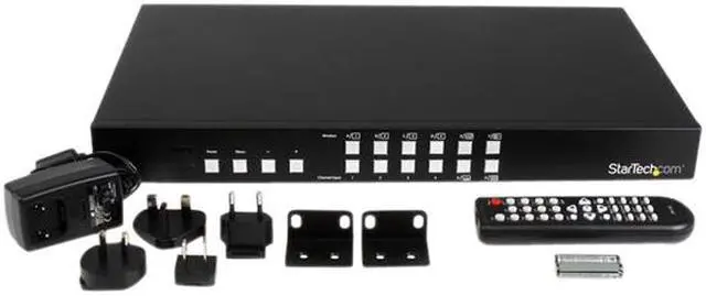 Alt view image 3 of 3 - StarTech.com VS421HDPIP 4-Port HDMI Switch with Picture-and-Picture Multiviewer