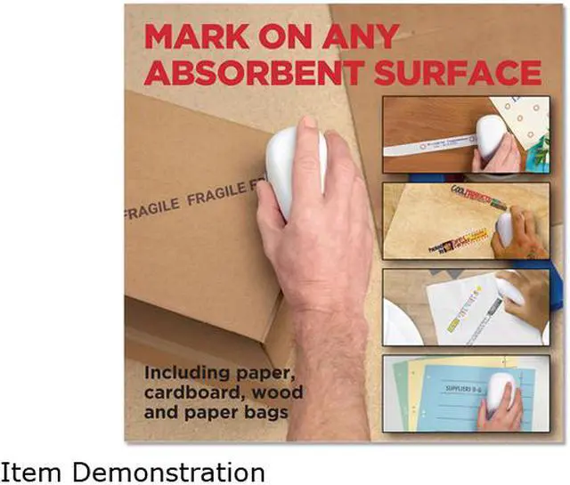 Alt view image 4 of 7 - Digital Marking Device, Customizable Size and Message with Images, White 039201