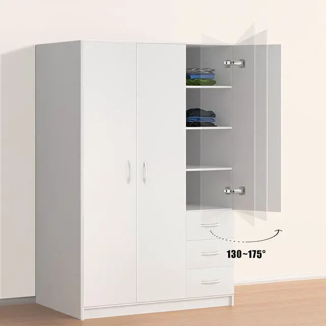 Alt view image 3 of 6 - A Pair Cabinet Hinges, 170 Degree Door Hinges Frameless Soft Close Hinges with Screws Hidden Hydraulic Buffer Adjustable Mounting Hinges for Kitchen Corner Folden Door