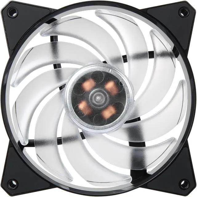 Alt view image 8 of 12 - Cooler Master MasterLiquid ML120L RGB Close-Loop CPU Liquid Cooler, 120mm Radiator, Dual Chamber RGB Pump, Dual MF120R RGB Fans, RGB Lighting for AMD Ryzen/Intel LGA1200/1151 LGA 1700 Compatible