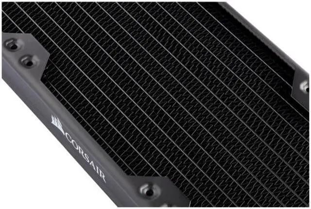 Alt view image 6 of 11 - Corsair Hydro X Series XR7 360mm Water Cooling Radiator