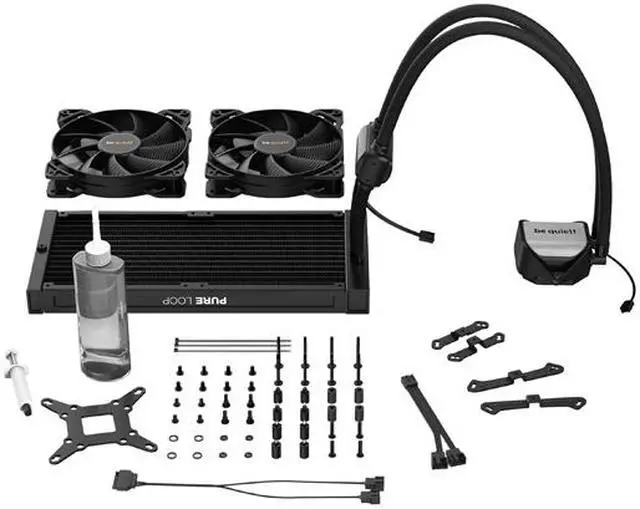 Alt view image 5 of 6 - be quiet! PURE LOOP 280mm AIO CPU Water Cooler | All In One Water Cooling System | Intel and AMD Support | Low Noise | BW007
