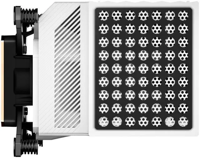Alt view image 5 of 12 - TRYX Panorama CPU Water Block White 6.67'' AMOLED Curved Screen 3D Anamorphic Effect Display 2K@60Hz Customizable Content for Intel LGA 1700/1851/1200 AMD AM5/AM4 (L-P0CL-DS0M-G0W)