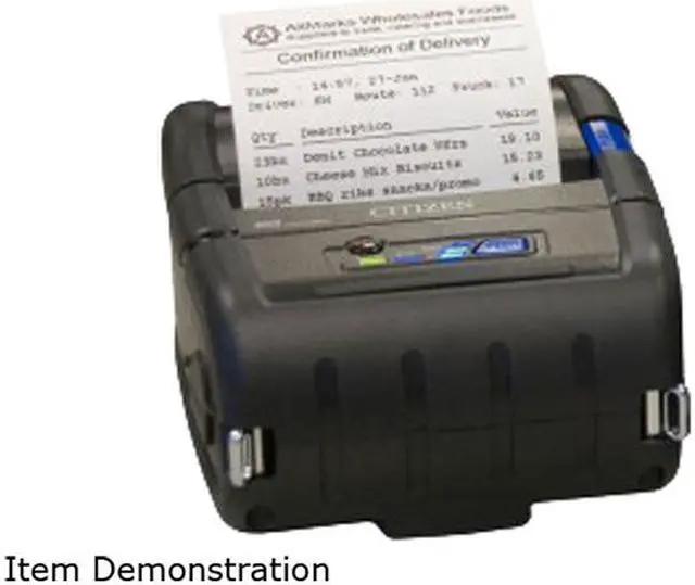 Main image of CITIZEN CMP-30 Type II 3" Mobile Receipt and Label Printer, 203 dpi, Serial, USB, Standard & iOS Bluetooth,  ZPL II - CMP-30IIBTIUZL
