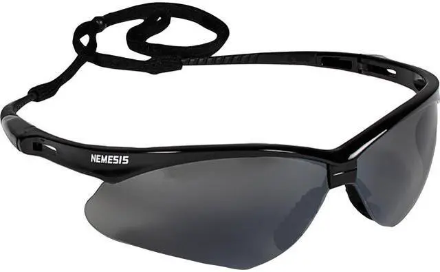 Main image of KleenGuard V30 Nemesis Safety Glasses (25688), Smoke Mirror with Black Frame, 12 Pairs / Case
