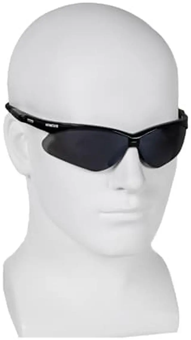 Alt view image 5 of 6 - KleenGuard V30 Nemesis Safety Glasses (25688), Smoke Mirror with Black Frame, 12 Pairs / Case