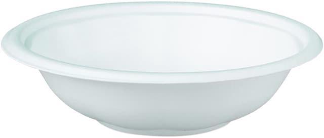 Genpak FW032 32 oz. White Foam Utility Bowl - 400/Case