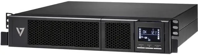 Main image of V7 UPS UPS1RM2U3000-1N 3000VA UPS RACK MOUNT 2U LCD