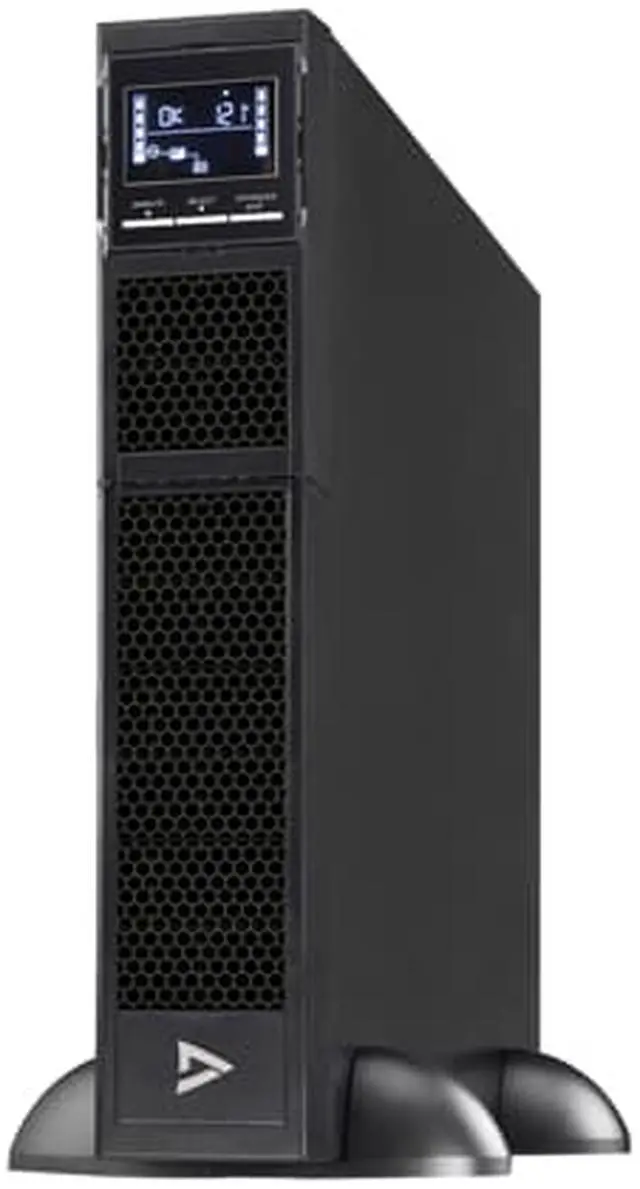 Alt view image 2 of 2 - V7 UPS UPS1RM2U3000-1N 3000VA UPS RACK MOUNT 2U LCD