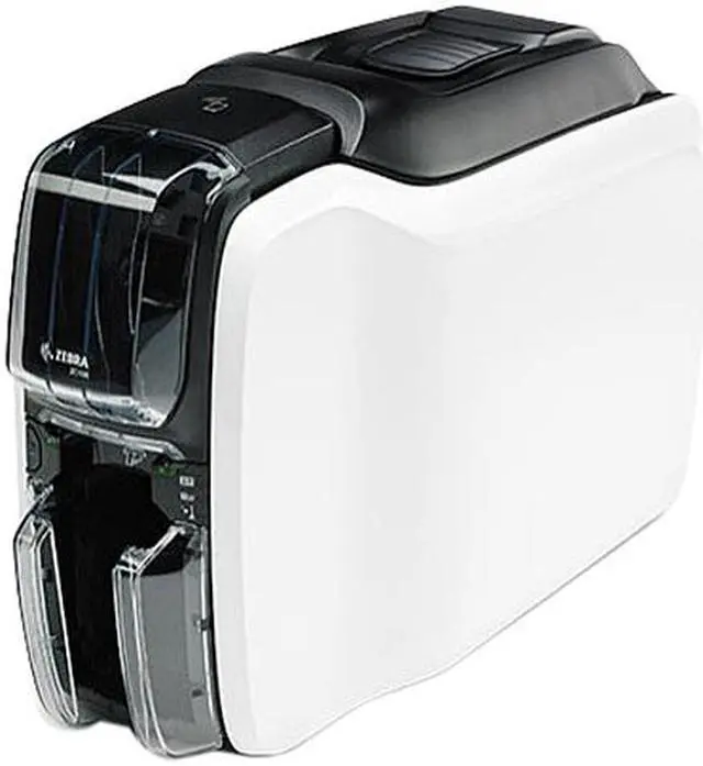Main image of Zebra ZC100 Single Sided Dye Sublimation/Thermal Transfer Card Printer, USB & Ethernet - ZC11-000C000US00