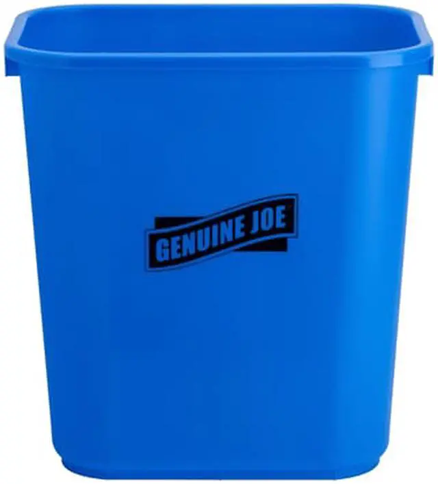 Alt view image 2 of 2 - Genuine Joe 28-quart Recycle Wastebasket