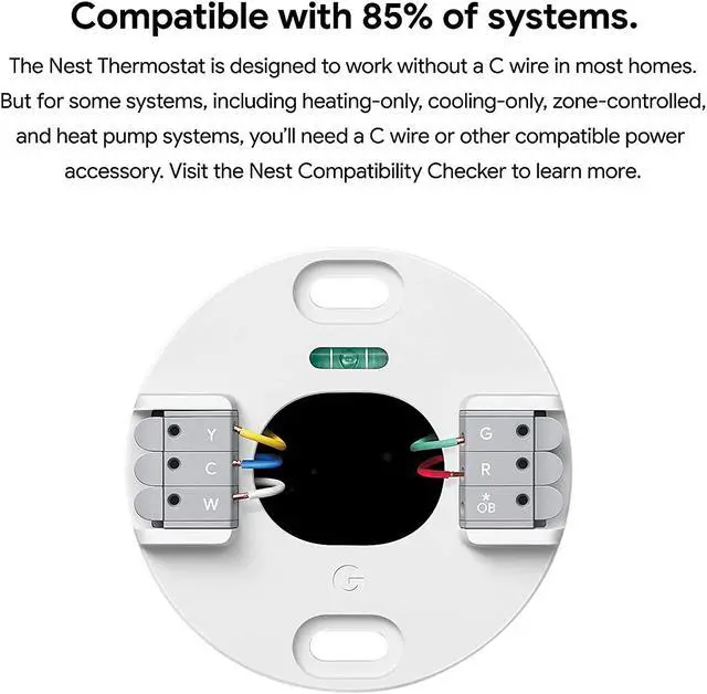 Alt view image 6 of 11 - Google Nest Thermostat (Charcoal)