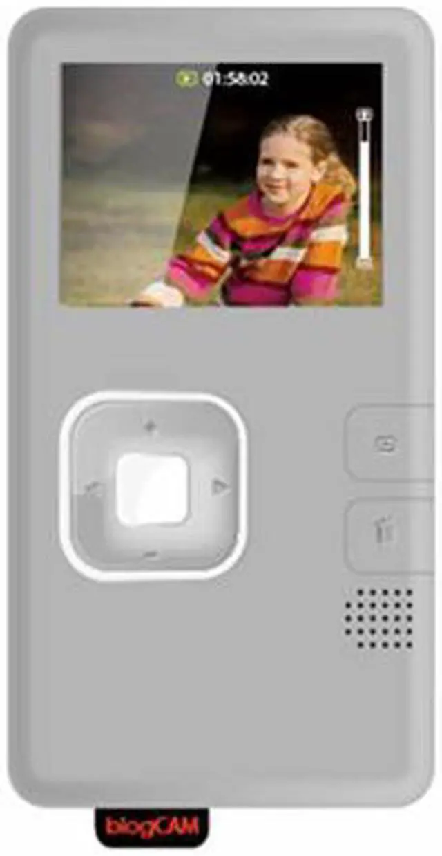 Alt view image 3 of 10 - Creative vado Silver CMOS 2.0" LCD 2x Digital 2GB Internal Memory Pocket Video Cam