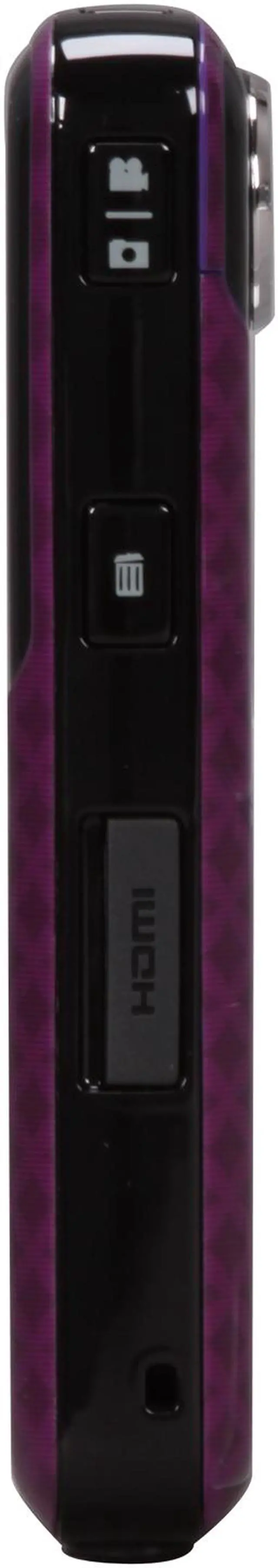 Alt view image 5 of 9 - Creative Vado HD Purple CMOS 2.0" 153K LCD Pocket Video Cam - 3rd Generation