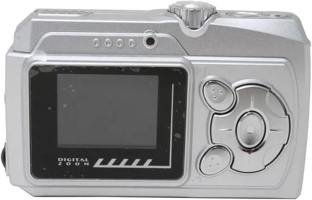 Alt view image 5 of 10 - Ezonics Opus 6000 Silver 3.1 MP (Interpolated to 12 MP) Digital Camera