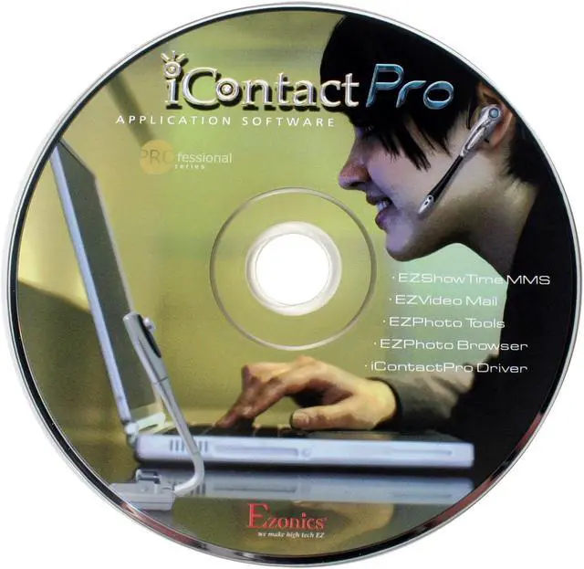 Alt view image 6 of 7 - Ezonics EZ-622 iCONTACT PRO 0.35MP Effective Pixels USB 2.0 WebCam and Mic/Headset combo